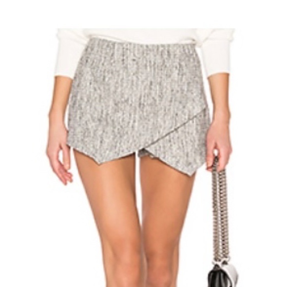 superdown rosalyn tweed skirt